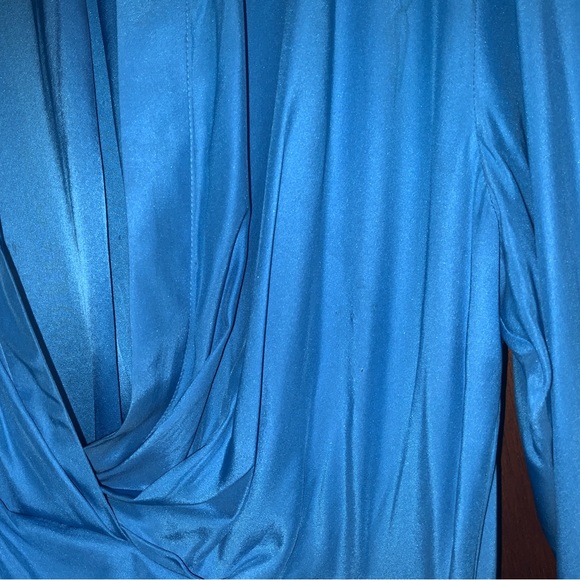Gauge81 Turquoise Naha Silk Dress - Picture 5 of 5